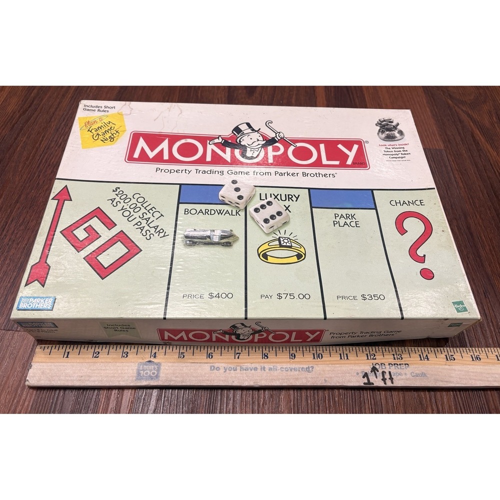 Vintage Monopoly Board Game 1999 00009